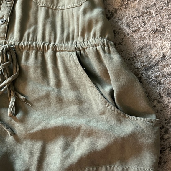 Style Rack Olive Green Romper - Picture 3 of 5